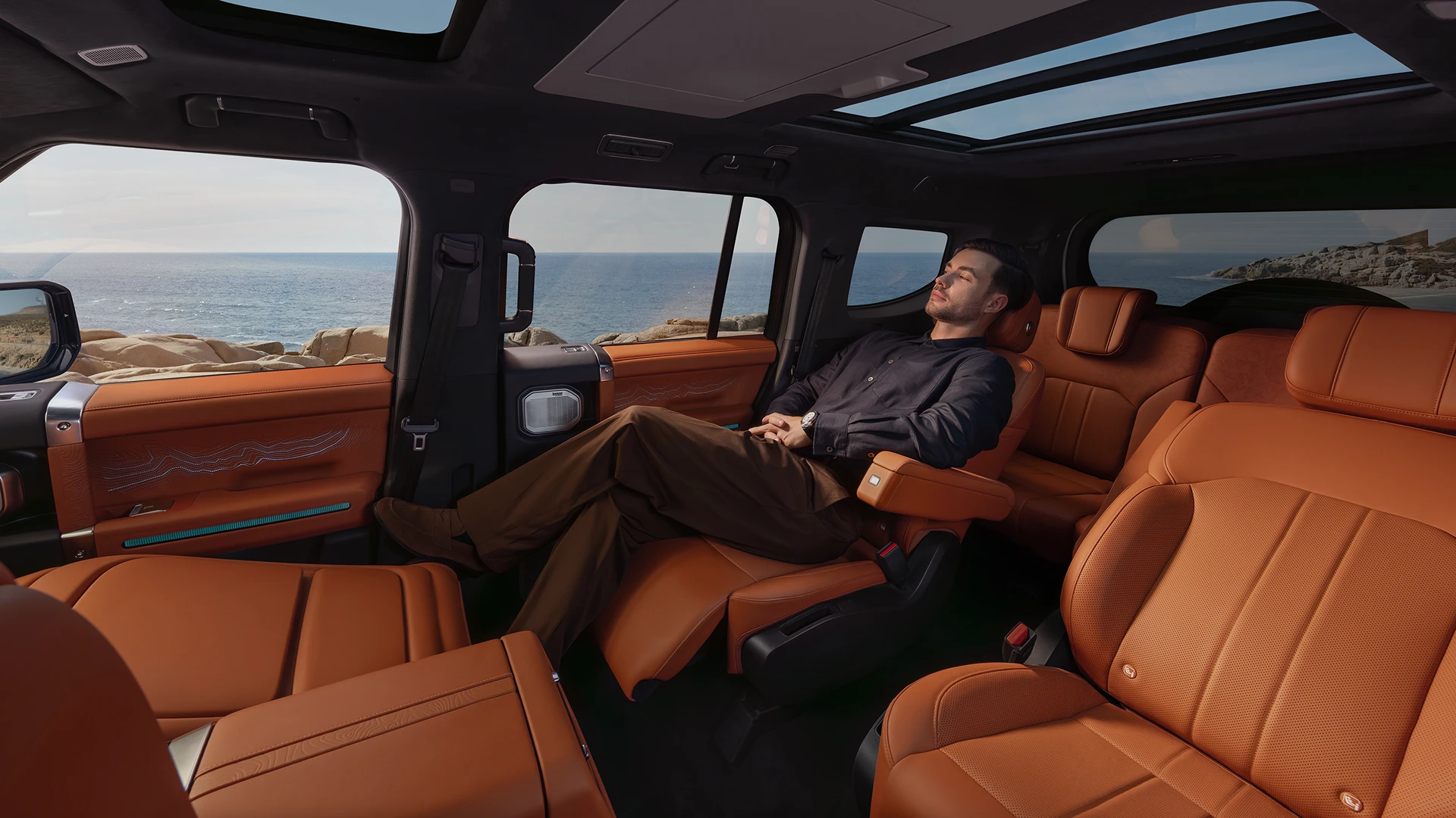 Комфорт пассажиров JETOUR G700